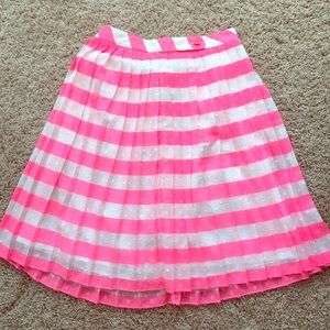 Lilly Pulitzer Virginia Skirt -Sparkle Pink Awning